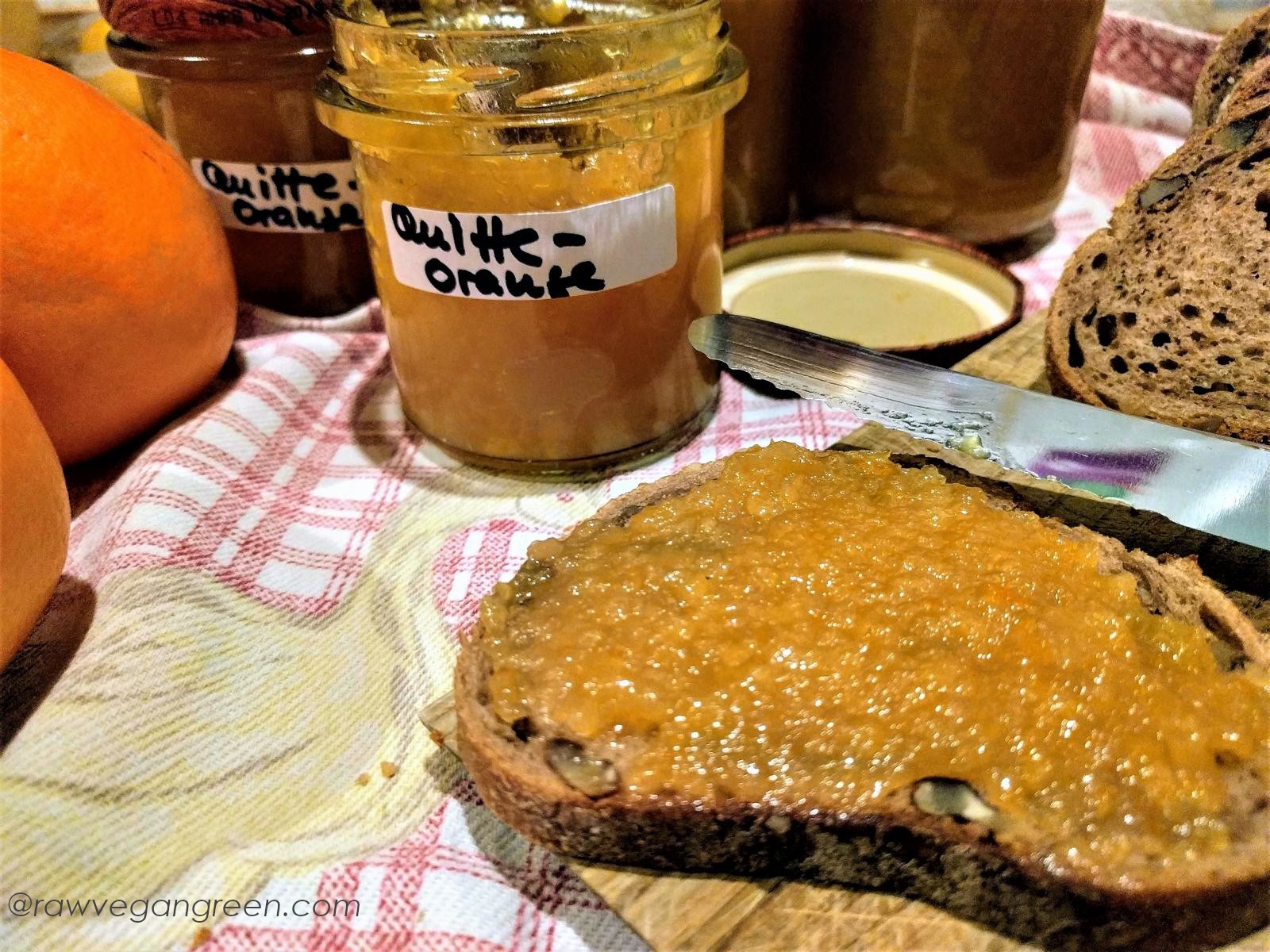 Quitten Orangen Marmelade – rawvegangreen